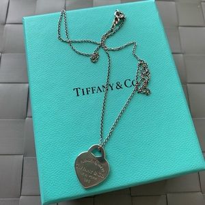 Tiffany and Co Return to Tiffany Heart Necklace